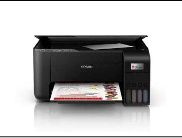 Epson Ecotank L3250 A4 Wi-Fi All-in-One Ink Tank Colour Printer Ink, Black