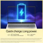 HP 15-fc0389AU Laptop AMD Ryzen 5 7530U, 16GB DDR4 RAM, 512GB SSD, 15.6" FHD Display, Windows 11, MS Office H&S 2024, Backlit Keyboard, Wi-Fi 6, Bluetooth 5.3, Natural Silver - Image 6