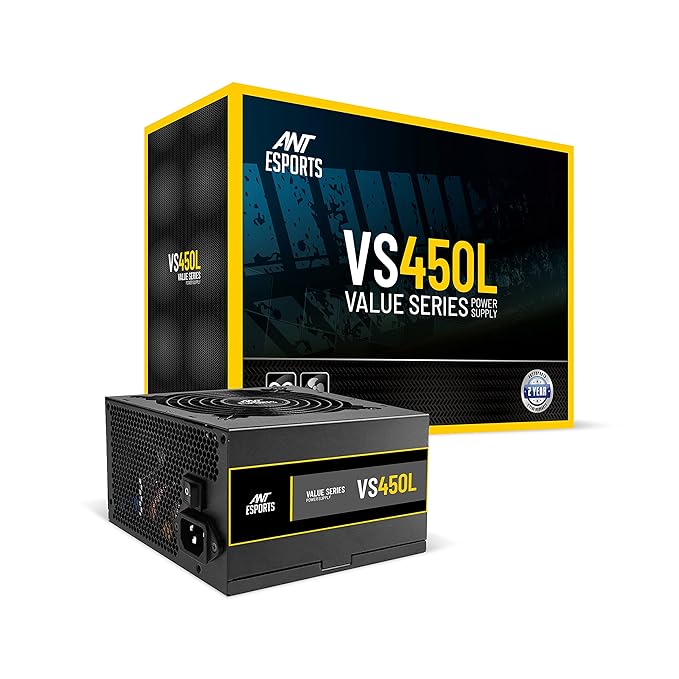 Ant Esports VS450L SMPS – 450W Power Supply Unit