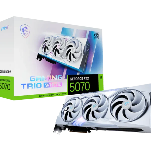 MSI RTX 5070 GAMING TRIO OC WHITE