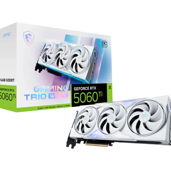 MSI RTX 5060 Ti Gaming Trio White