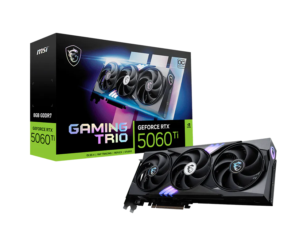 MSI RTX 5060 Ti Gaming Trio OC 8GB