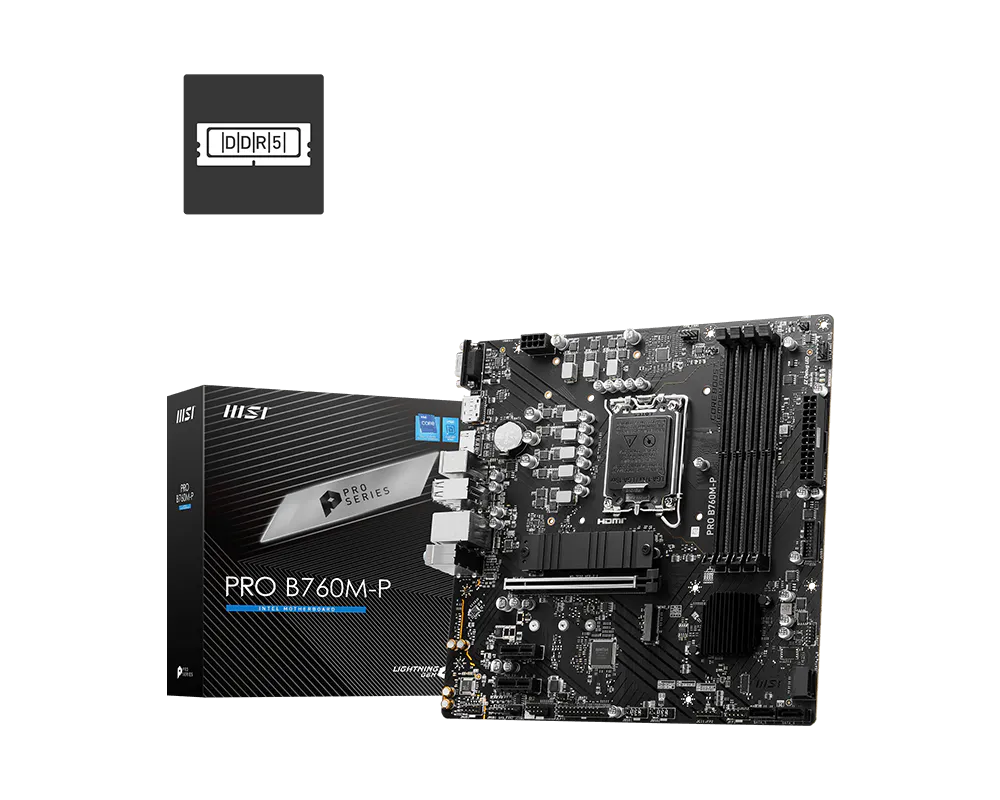 MSI PRO B760M-P Motherboard