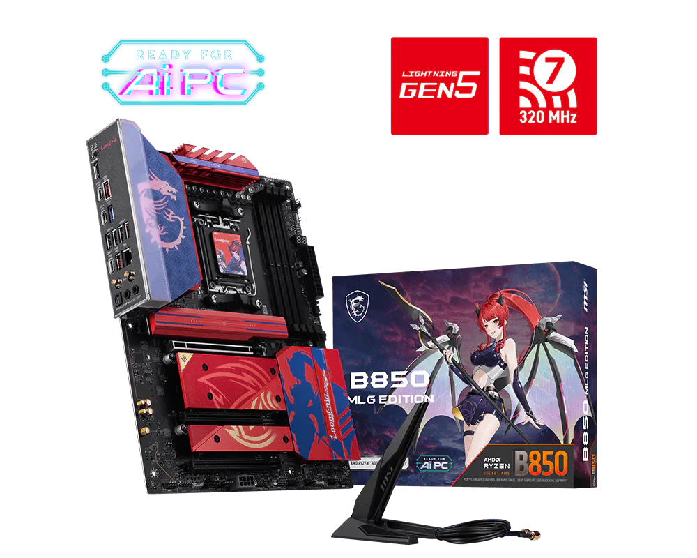 MSI B850 MLG EDITION Motherboard