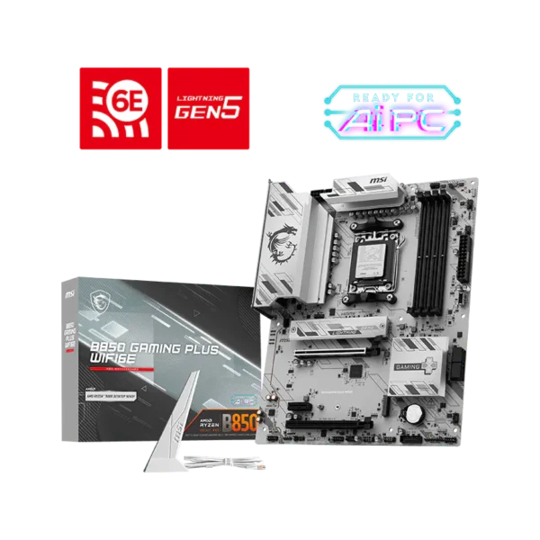 MSI B850 GAMING PLUS WIFI6E Motherboard
