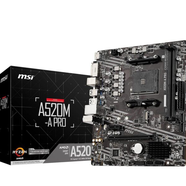 MSI PRO A520M-A Motherboard