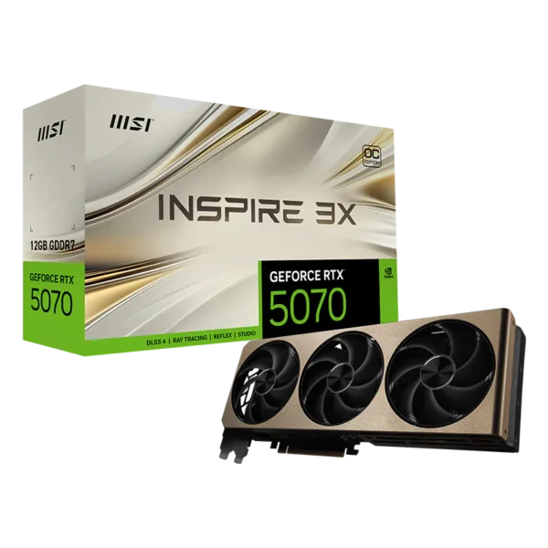 MSI RTX 5070 INSPIRE 3X OC