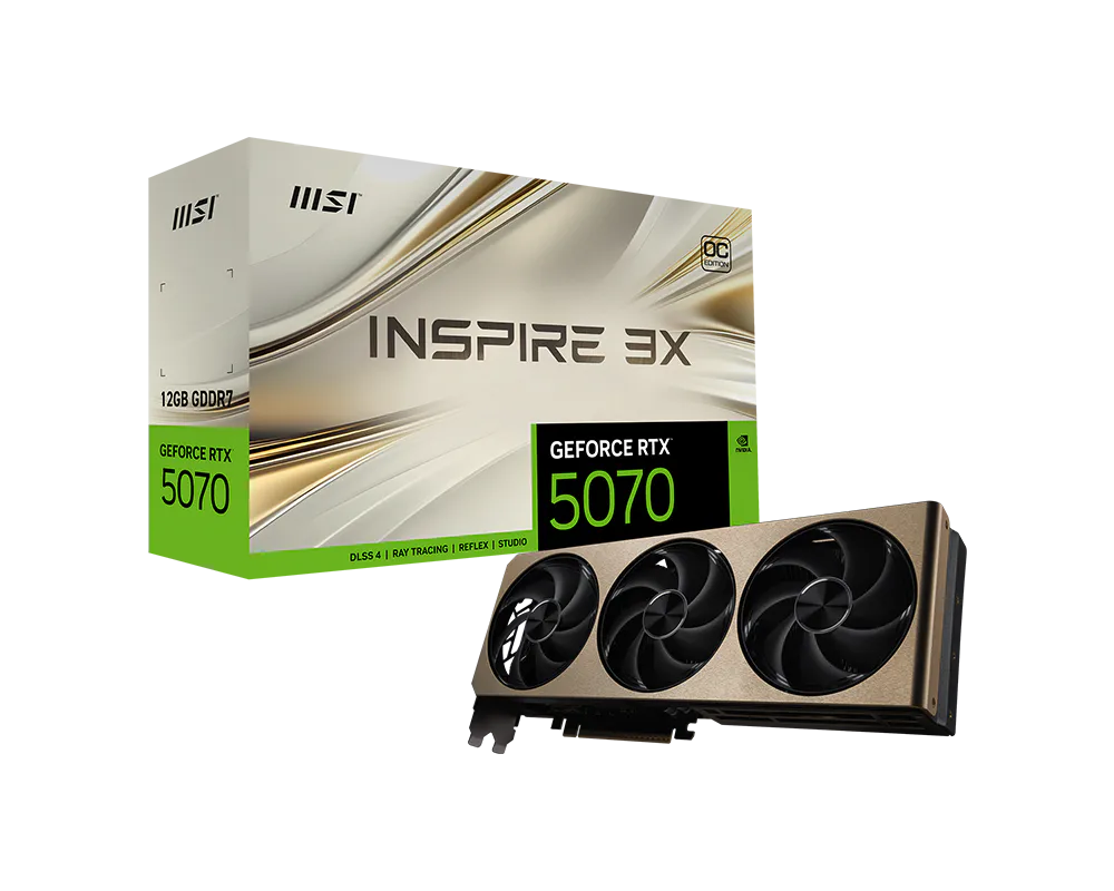 MSI RTX 5070 INSPIRE 3X OC