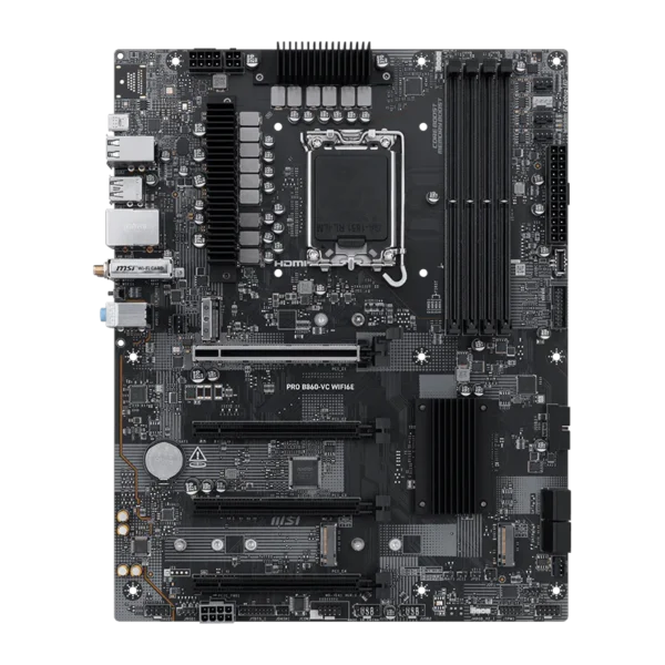 MSI PRO B860-VC WiFi6E Motherboard