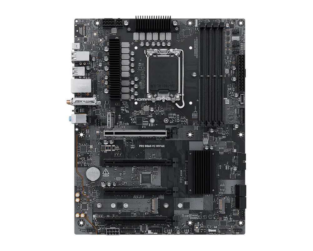 MSI PRO B860-VC WiFi6E Motherboard