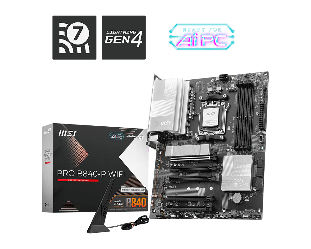 MSI PRO B840-P Motherboard