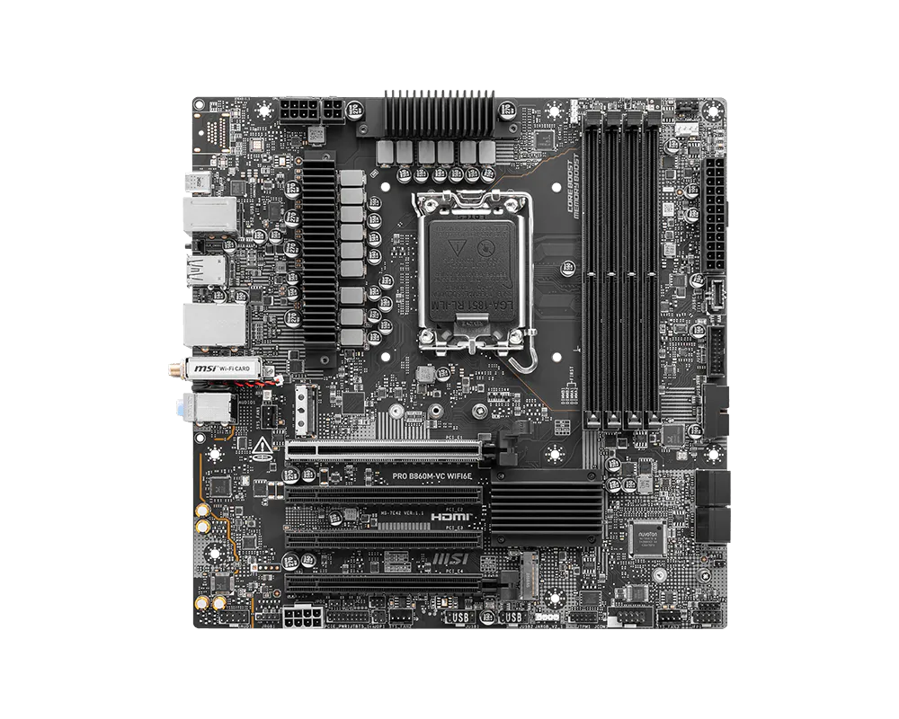 MSI PRO B860M-VC WiFi6E Motherboard