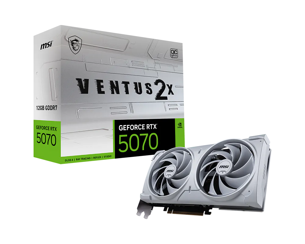 MSI RTX 5070 VENTUS 2X OC WHITE