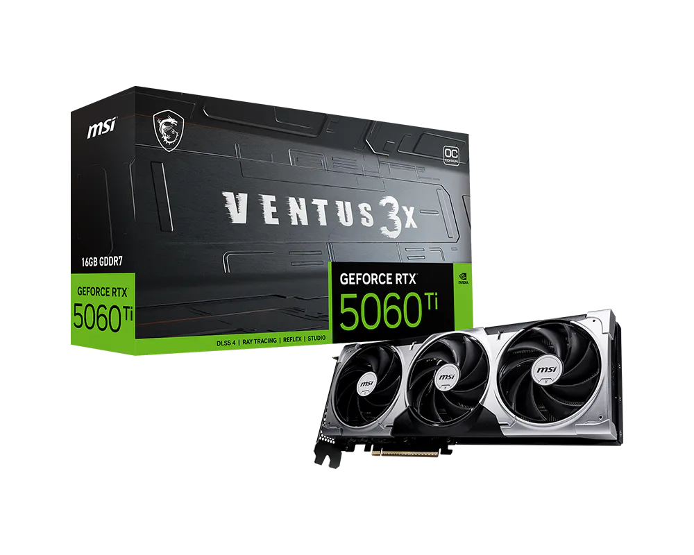 MSI RTX 5060 Ti Ventus 3X OC