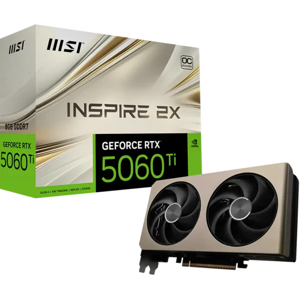 MSI RTX 5060 Ti Inspire 2X OC 8GB
