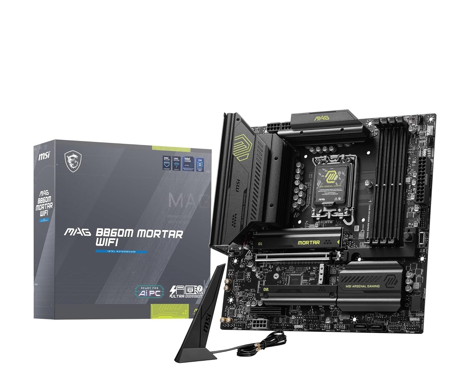 MSI MAG B860M Mortar WiFi Motherboard