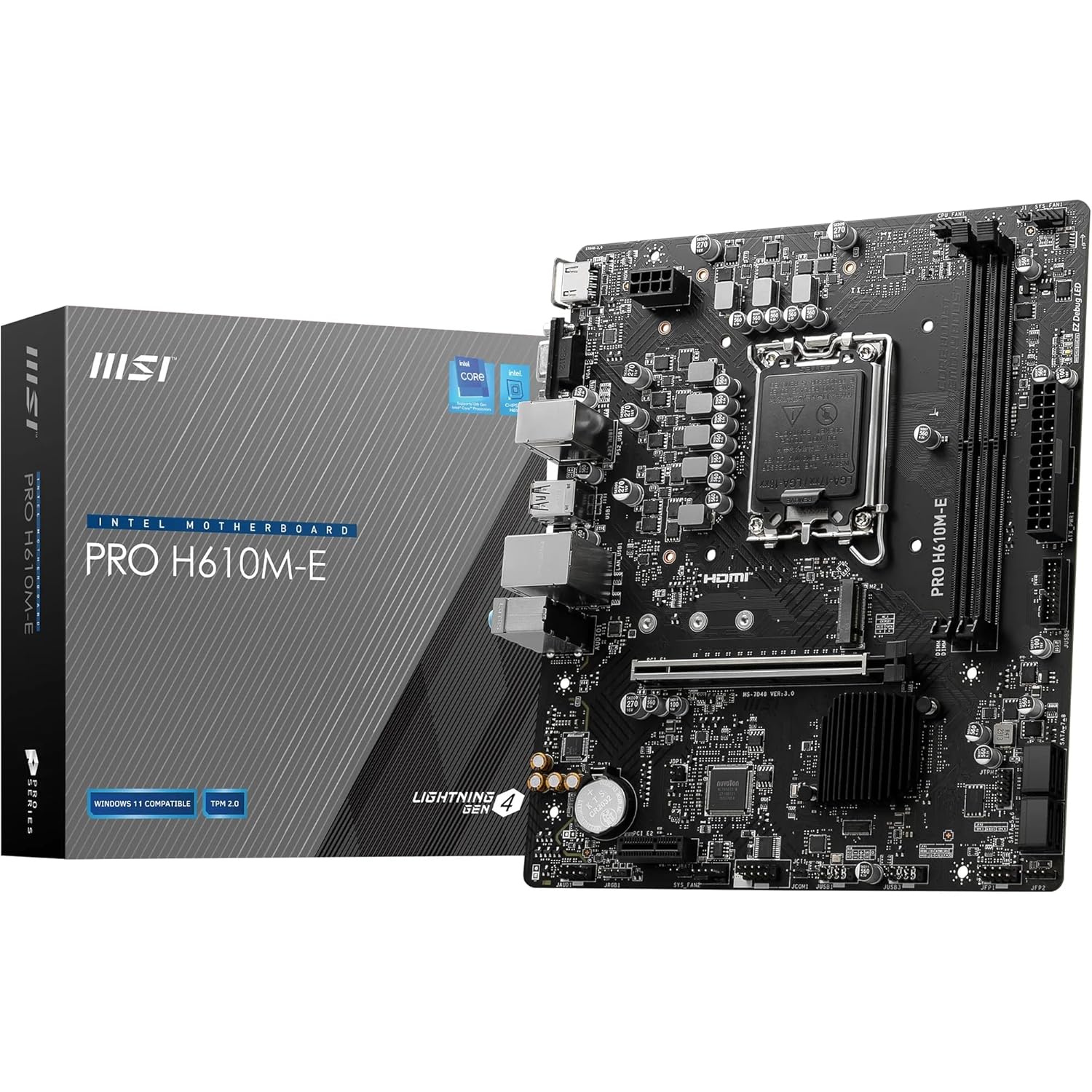 MSI PRO H610M-E Motherboard
