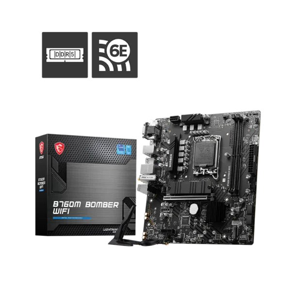 MSI B760M BOMBER WIFI Motherboard