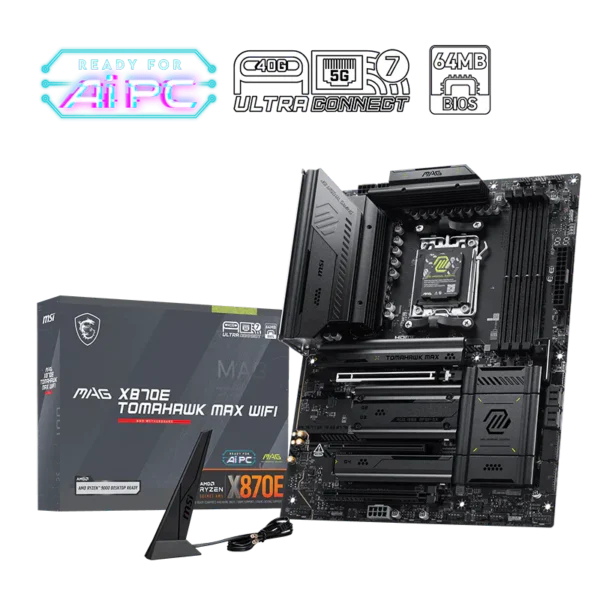 MSI MAG X870E TOMAHAWK MAX WIFI Motherboard