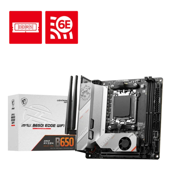 MSI MPG B650I EDGE WiFi Mini-ITX Motherboard