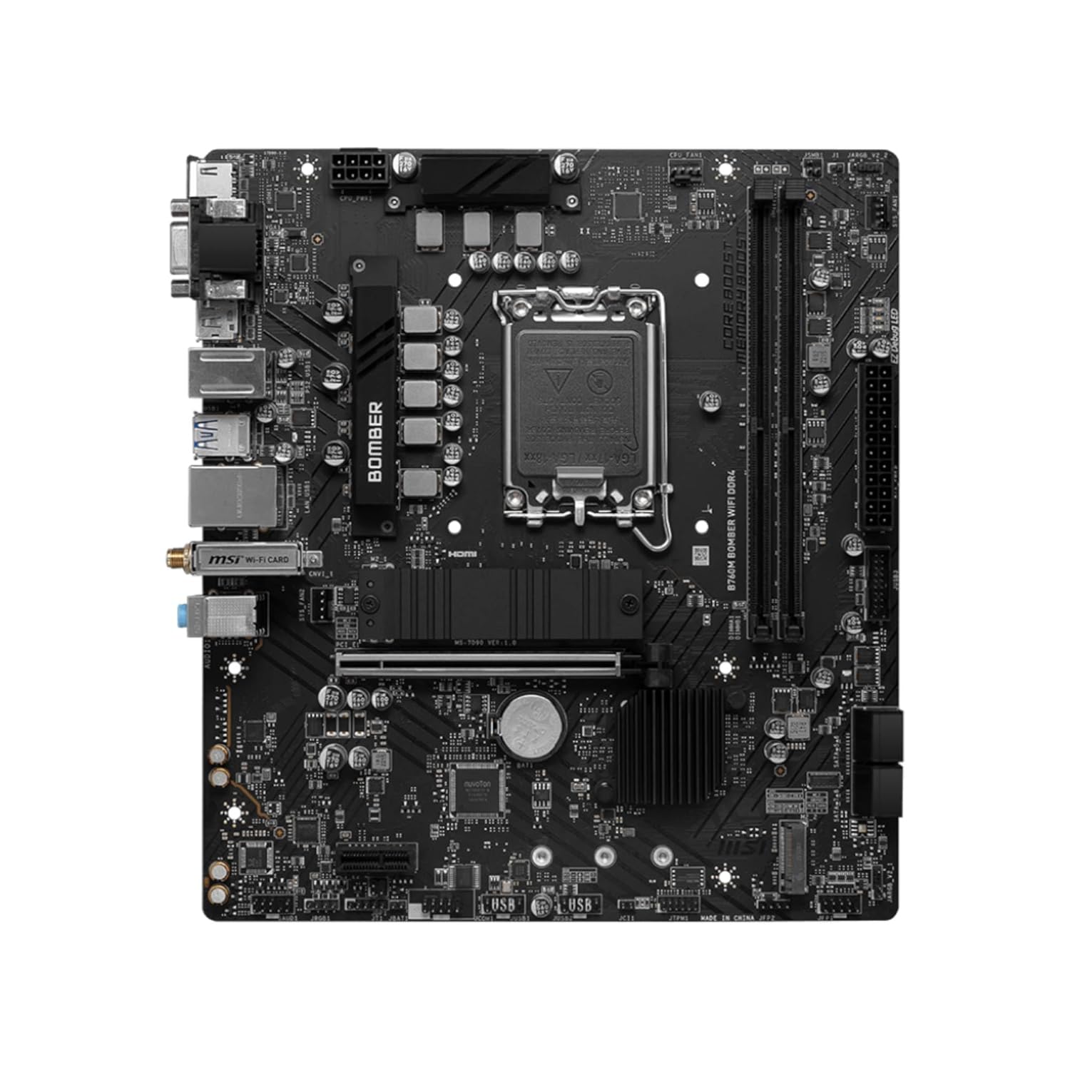 MSI B760M Bomber WiFi DDR4