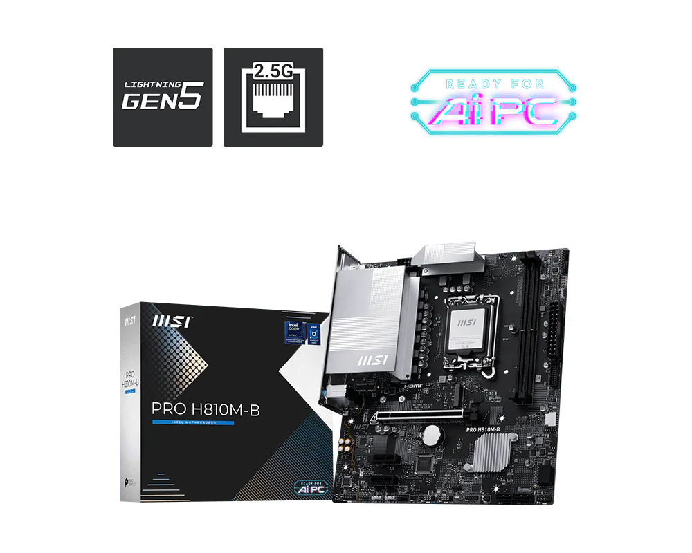 MSI PRO H810M-B Motherboard