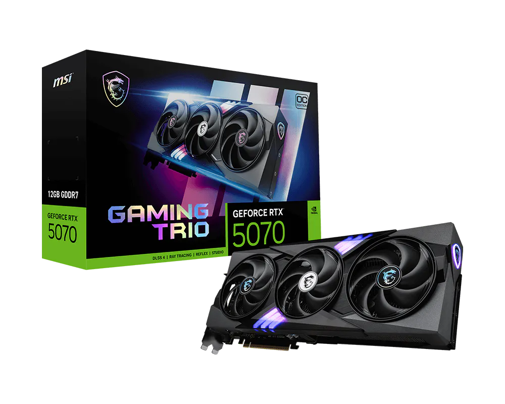 MSI RTX 5070 GAMING TRIO OC