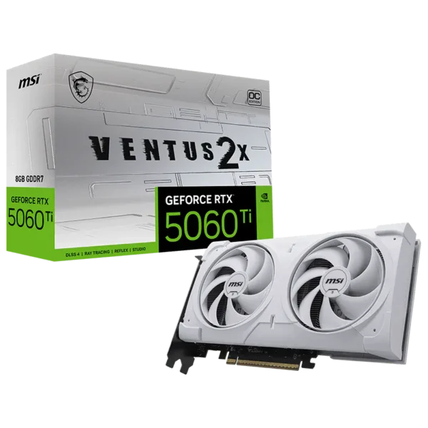 MSI RTX 5060 Ti Ventus 2X OC White Plus