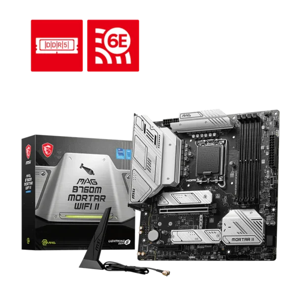 MSI MAG B760M MORTAR WIFI II Motherboard