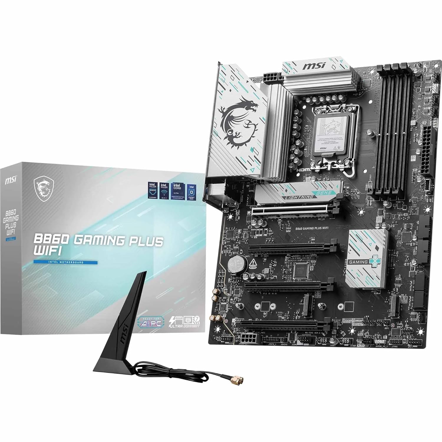MSI B860 Gaming Plus WiFi Motherboard