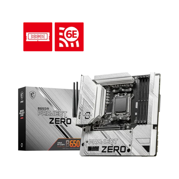 MSI B650M Project Zero Motherboard