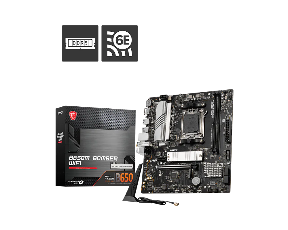 MSI B650M BOMBER WIFI Motherboard