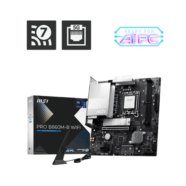 MSI PRO B860M-B WiFi Motherboard