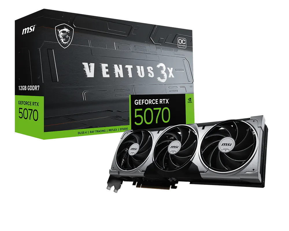 MSI RTX 5070 VENTUS 3X OC