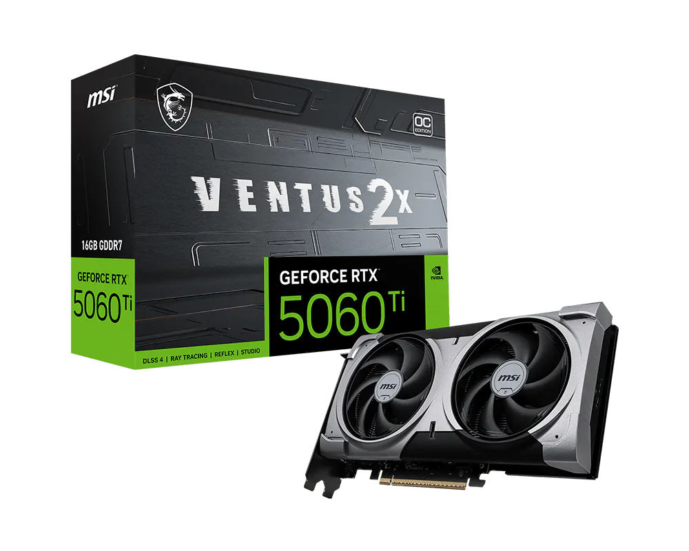 MSI RTX 5060 Ti Ventus 2X OC Plus