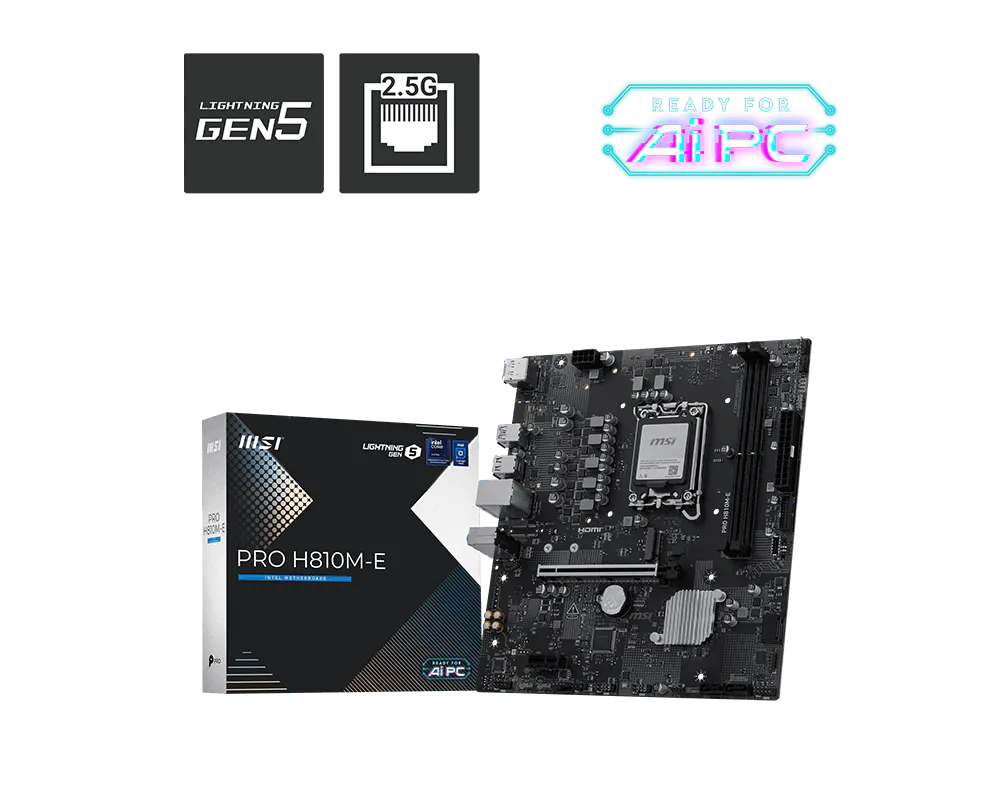 MSI PRO H810M-B Motherboard