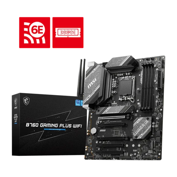MSI B760 GAMING PLUS WIFI ATX Motherboard