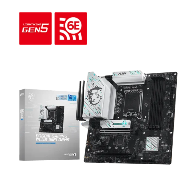 MSI B760M GAMING PLUS WIFI GEN5 Motherboard