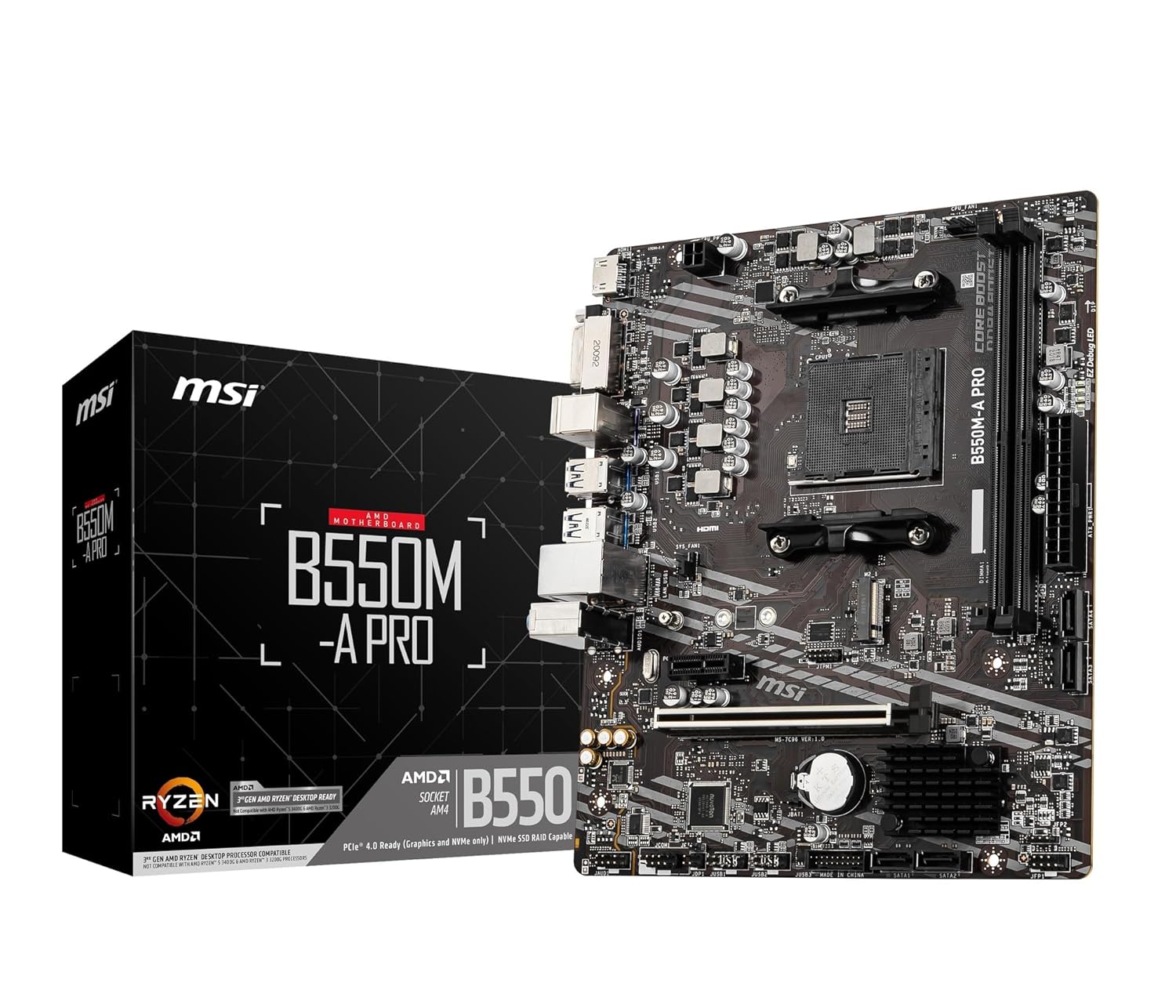 MSI B550M-A PRO Motherboard