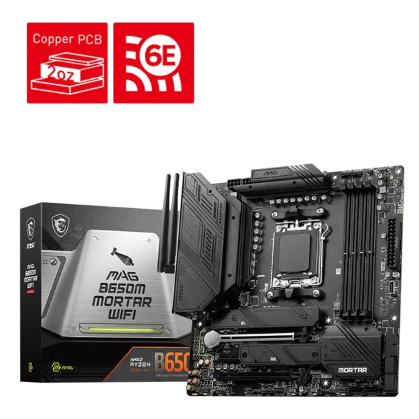 MSI MAG B650M Mortar WiFi Motherboard