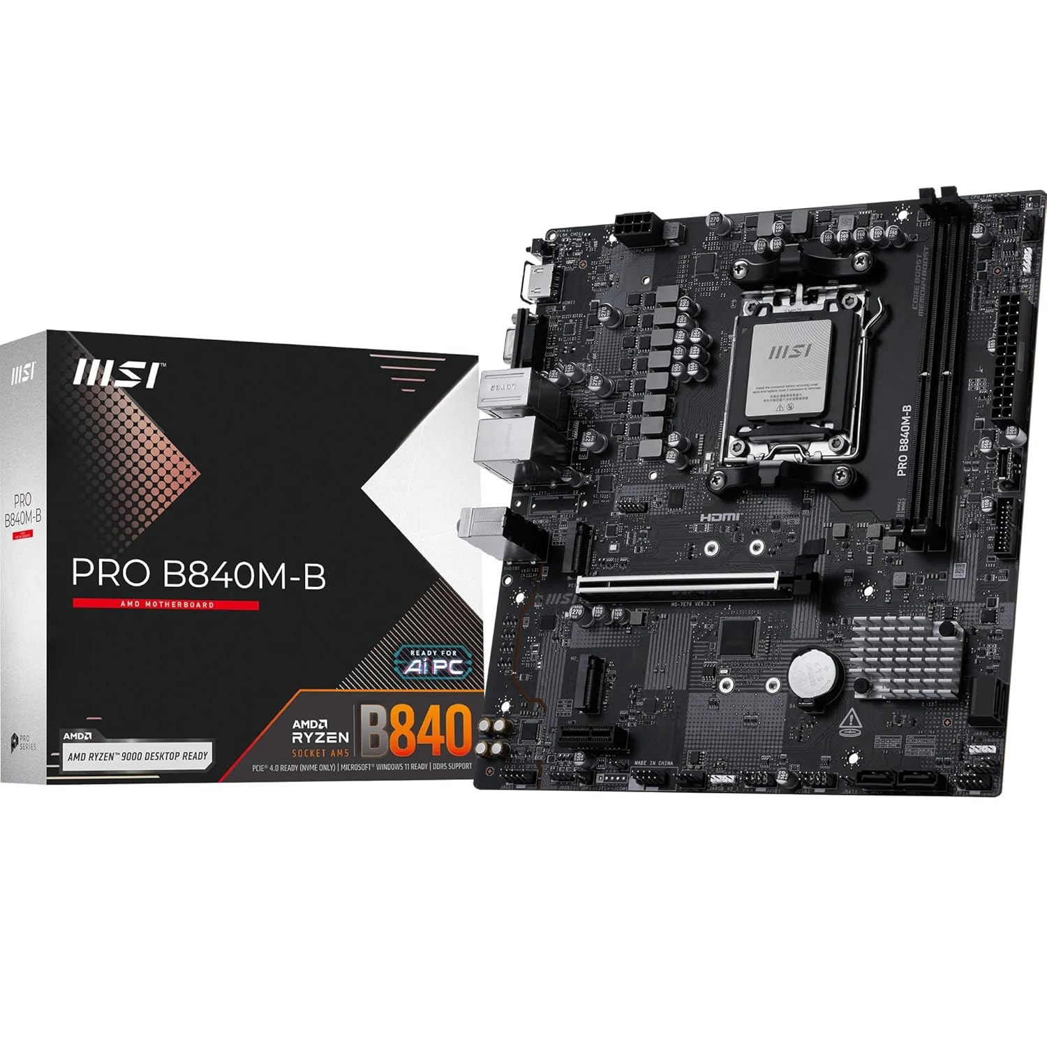 MSI PRO B840M-B Motherboard