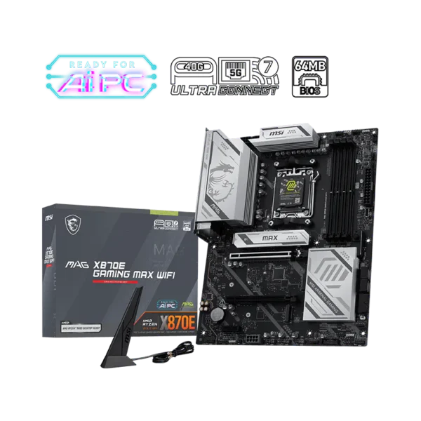 MSI MAG X870E GAMING MAX WIFI Motherboard