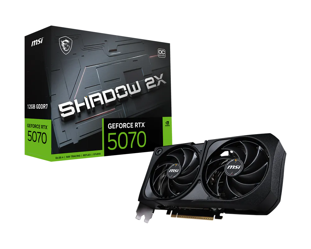 MSI RTX 5070 Shadow 2X OC