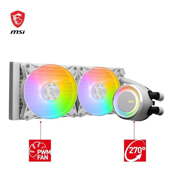 MSI MAG CORELIQUID E240 White CPU