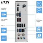 MSI X870E GAMING PLUS WIFI Motherboard – AM5, DDR5, PCIe 5.0, WiFi 7, USB4 - Image 4