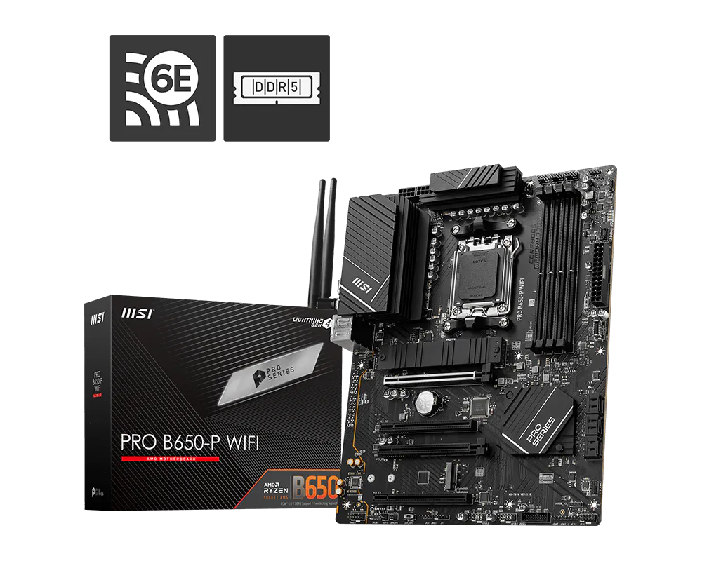 MSI PRO B650-P WiFi Motherboard