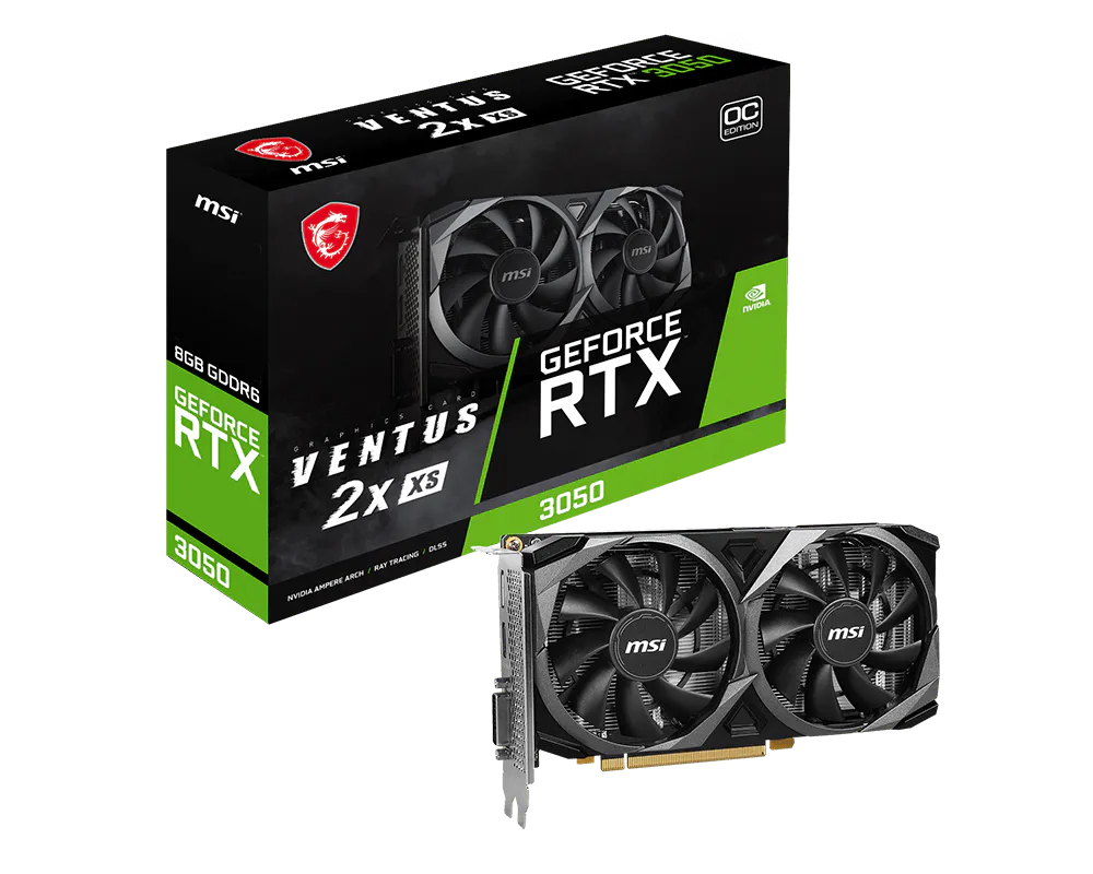 RTX 3050 Ventus 2X XS OC 8GB