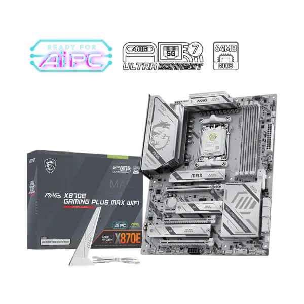 MSI MAG X870E GAMING PLUS MAX WIFI Motherboard