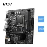 MSI PRO H610M-E Motherboard – LGA1700 DDR4/DDR5 mATX Budget Board - Image 3