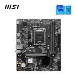 MSI PRO H610M-S WiFi DDR4 Motherboard – LGA1700 mATX Budget Board - Image 2